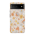 Mushroom Magic | Retro Floral Google Pixel Case