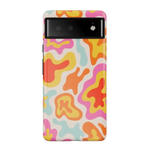 Tropical Color Splash | Abstract Retro Google Pixel Case