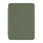On the Dot | Olive Green Polka Dot Kindle Case