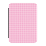 Sweet Jam | Light Pink Gingham Kindle Case