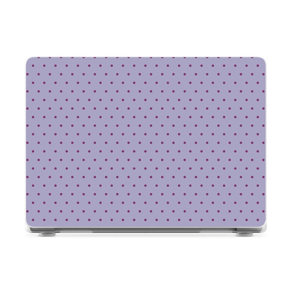 On the Dot | Purple & Plum Polka Dot Laptop Shell
