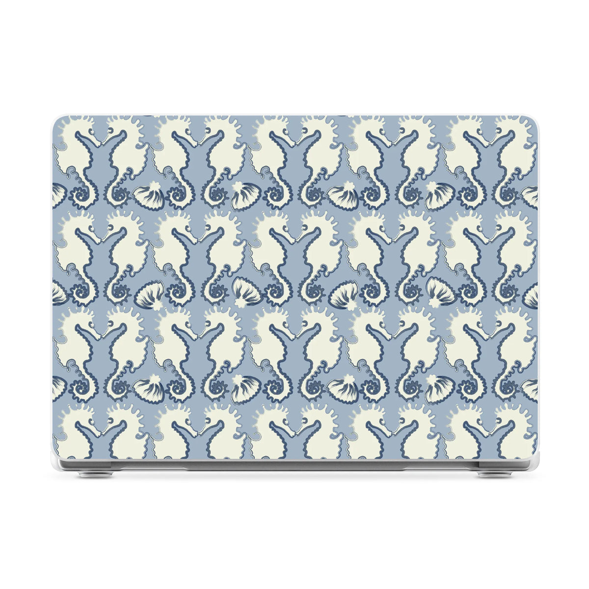 Seahorse Drift | Coastal Blues Laptop Shell
