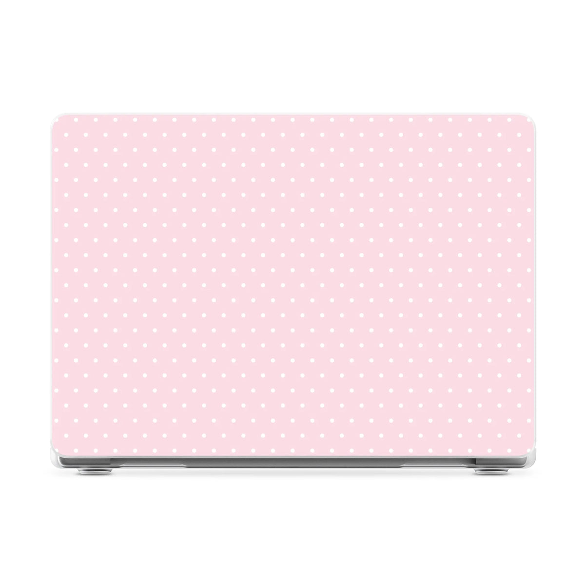 On the Dot | Pink & White Polka Dot Laptop Shell