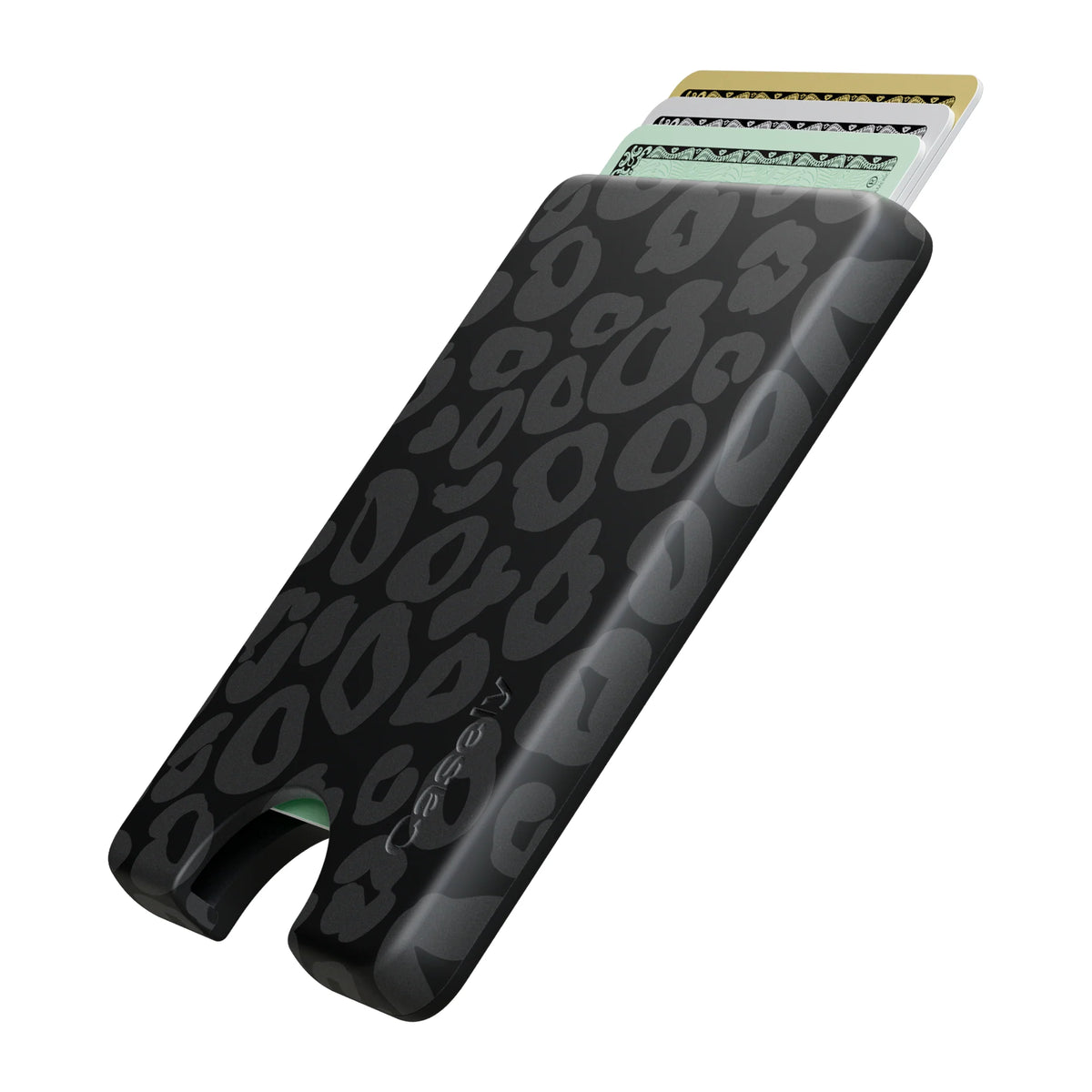Into the Wild | Black Leopard MagWallet