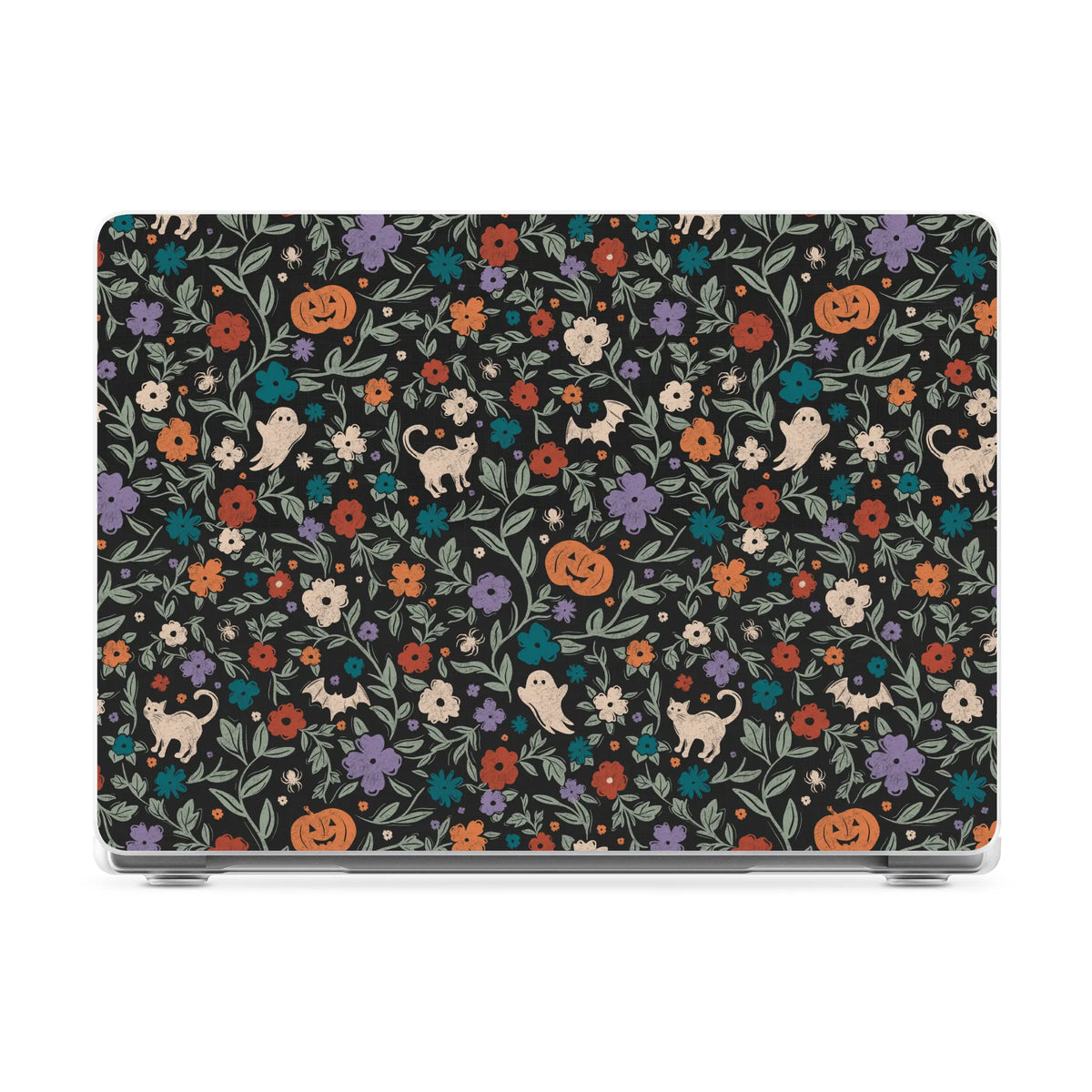 Toil & Bloom | Halloween Floral Laptop Shell