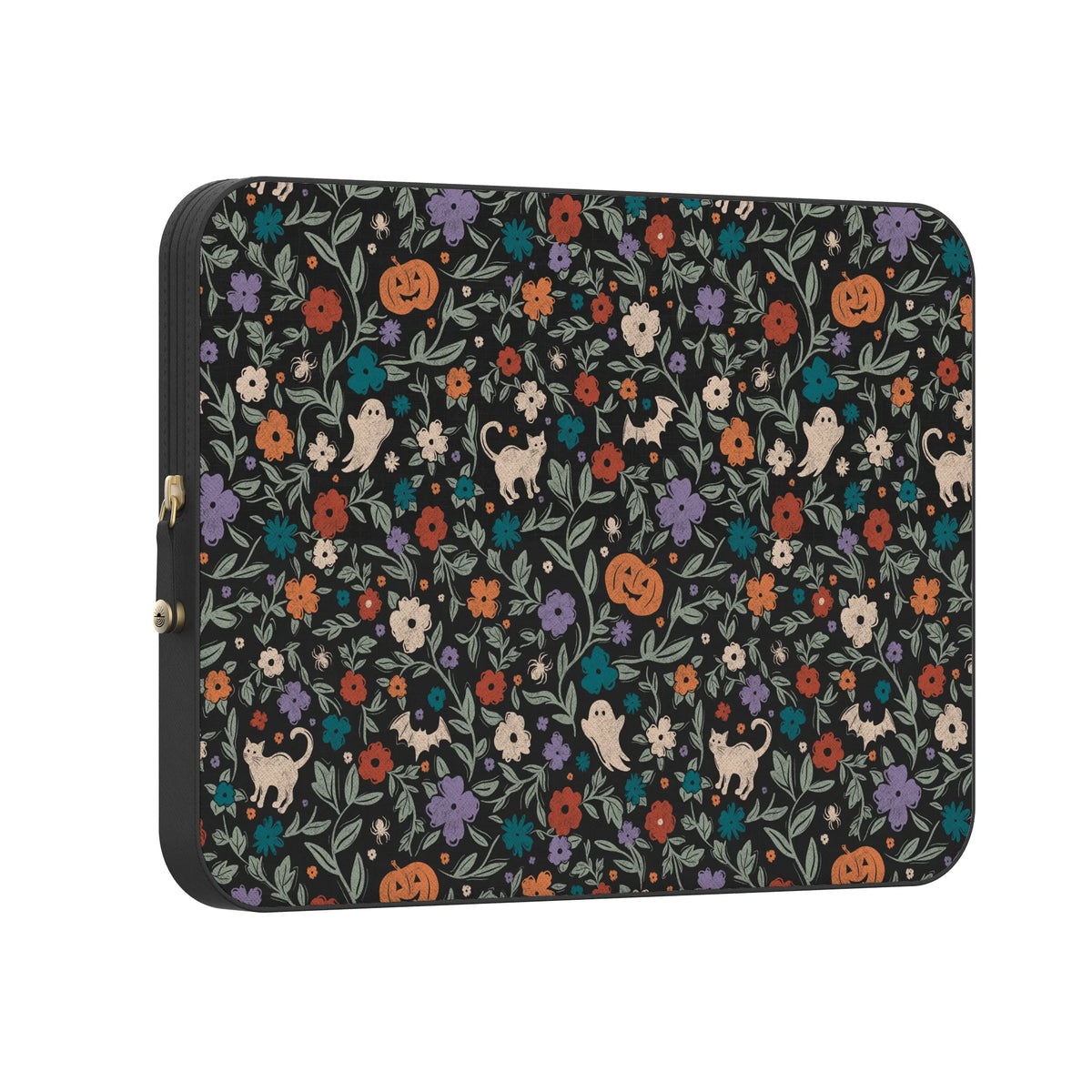 Toil & Bloom | Halloween Floral Laptop Case