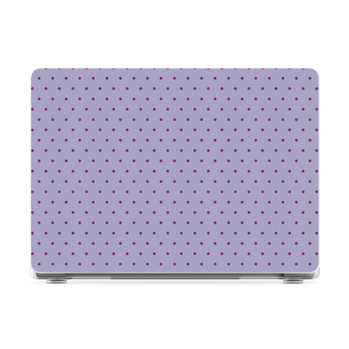 On the Dot | Purple & Plum Polka Dot Laptop Shell