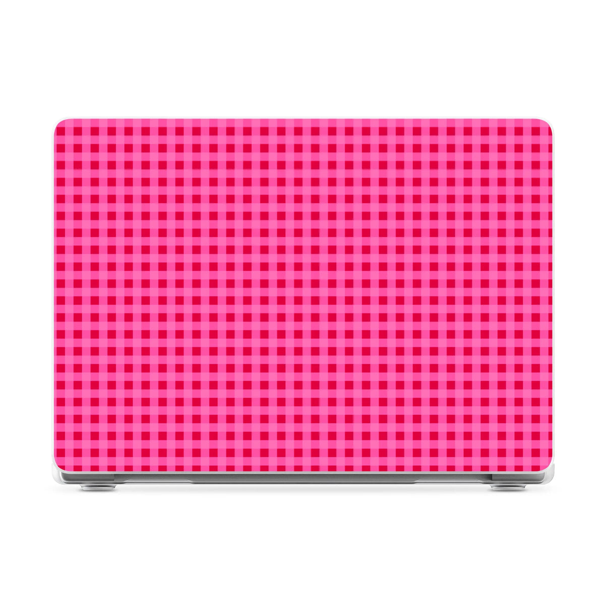 Sweet Jam | Hot Pink Gingham Laptop Shell