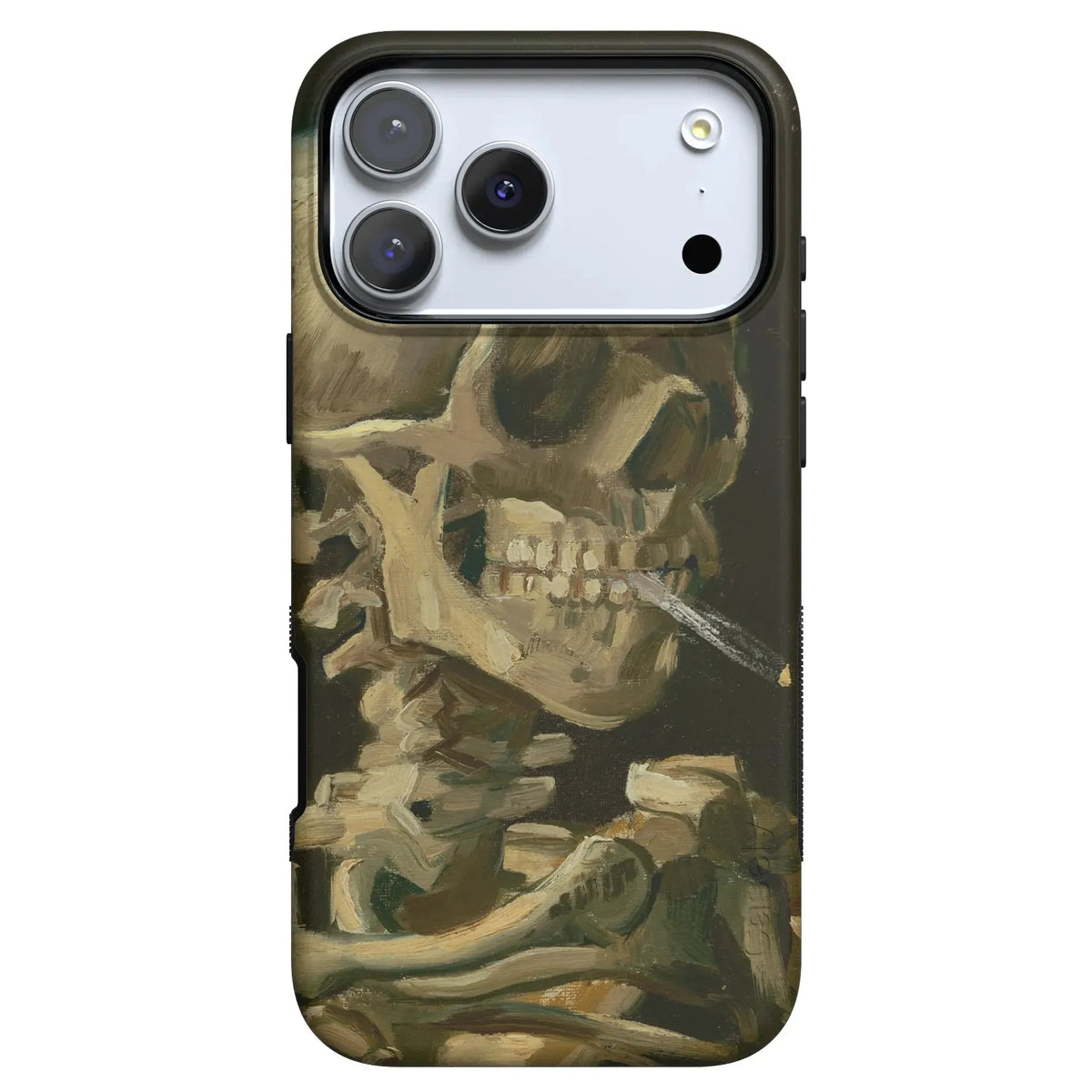 Van Gogh | Head of a Skeleton with a Burning Cigarette Phone Case