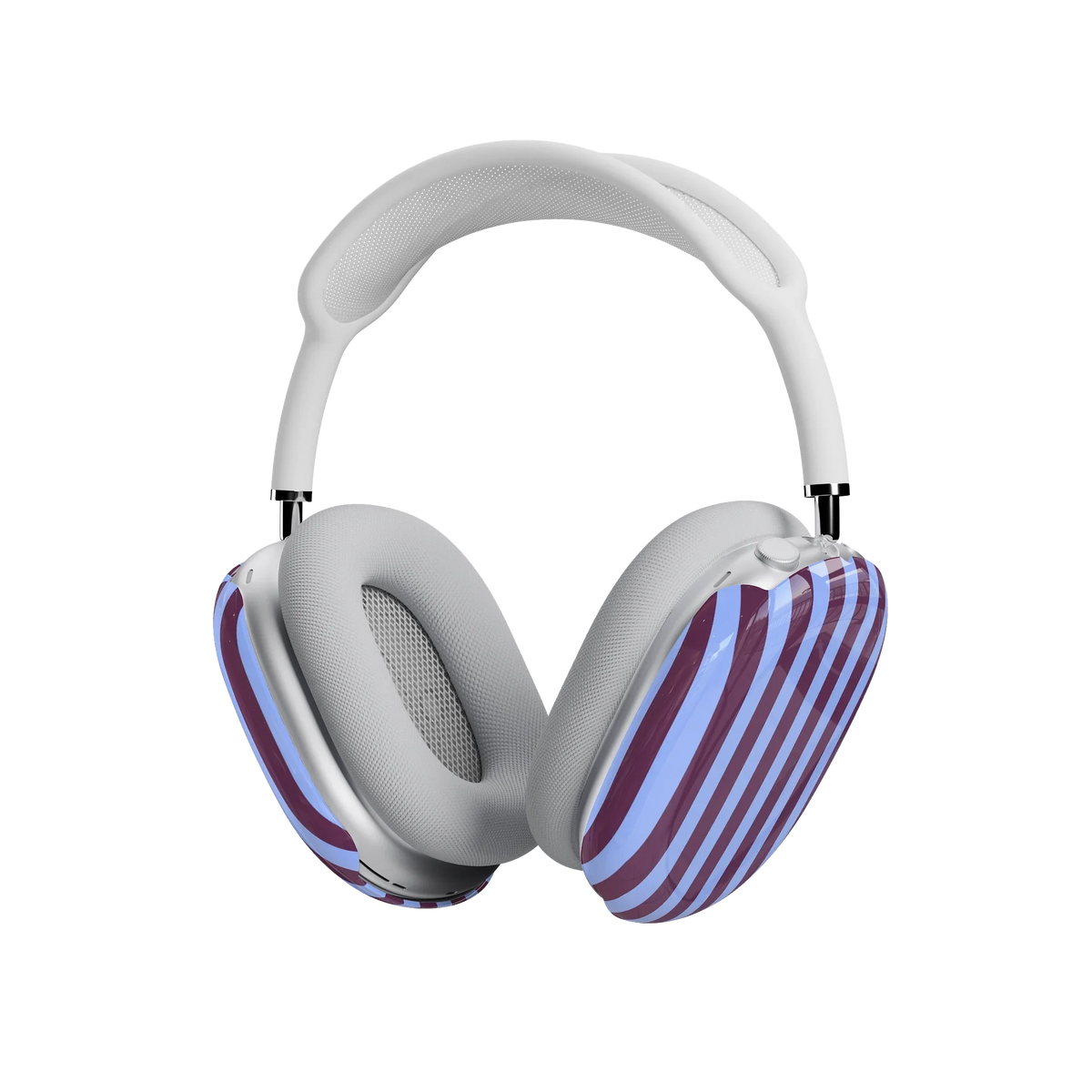 Perfect Stripes | Purple & Blue Stripes AirPods Max Case