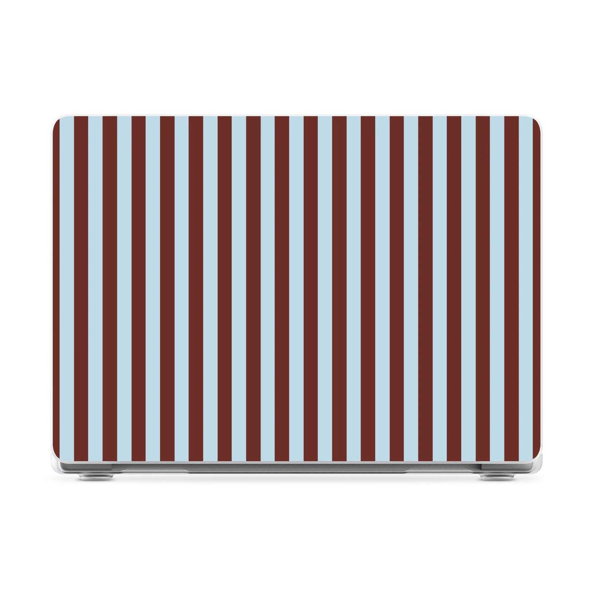 Sunday in Brooklyn | Blue Stripes Laptop Shell