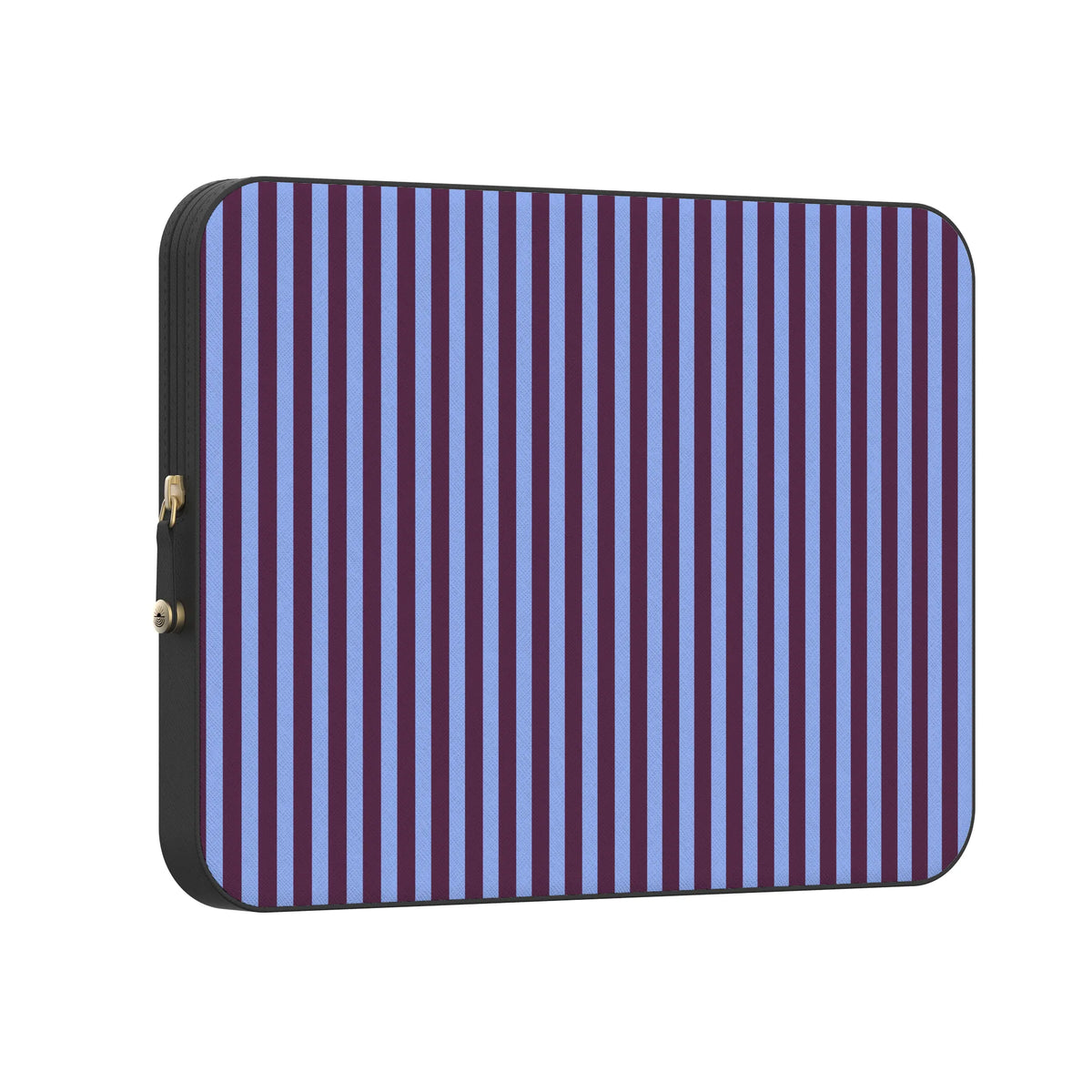 Perfect Stripes | Purple & Blue Stripes Laptop Case