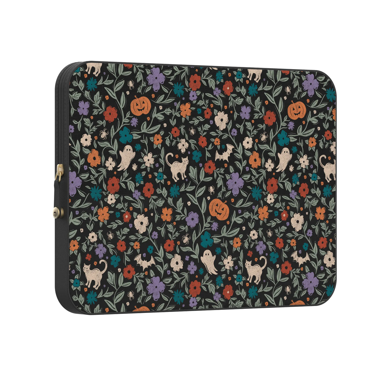 Toil & Bloom | Halloween Floral Laptop Case