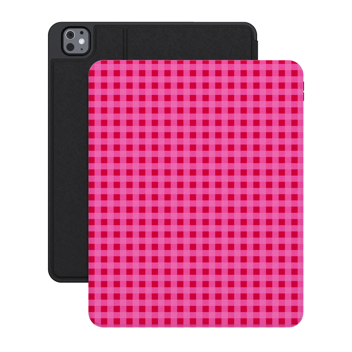 Sweet Jam | Hot Pink Gingham iPad Case