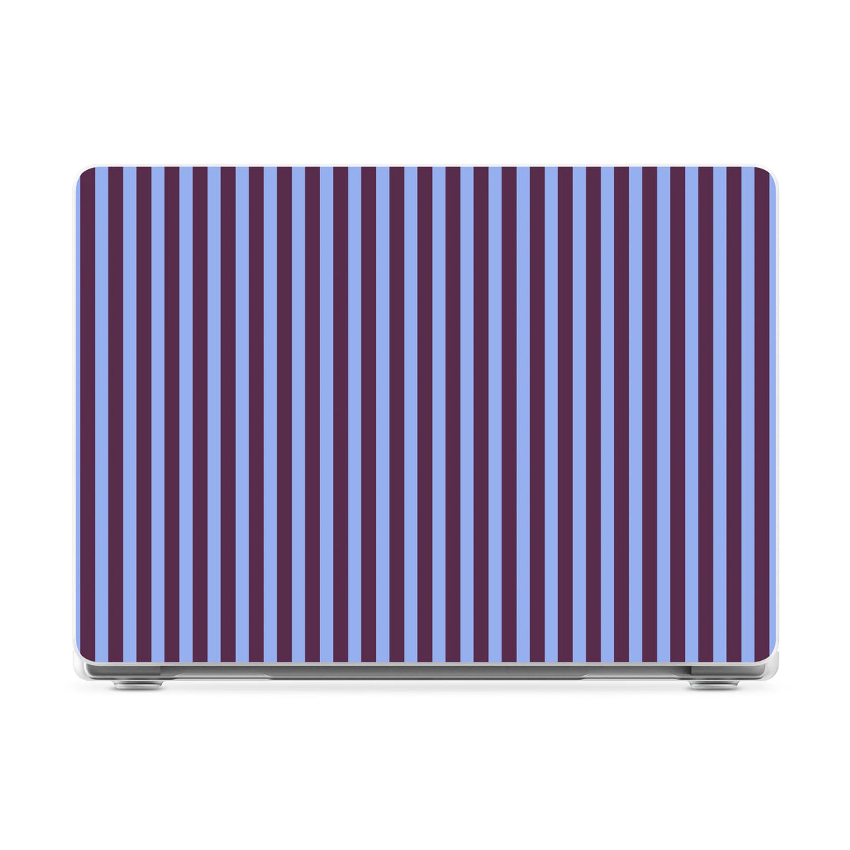 Perfect Stripes | Purple & Blue Stripes Laptop Shell