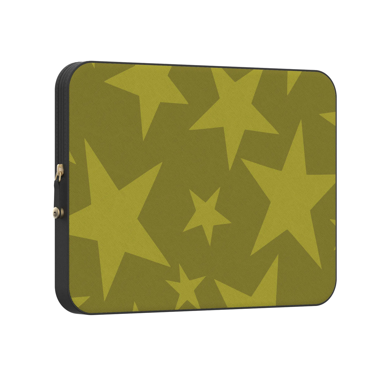 Stars Align | Green Stars Laptop Case