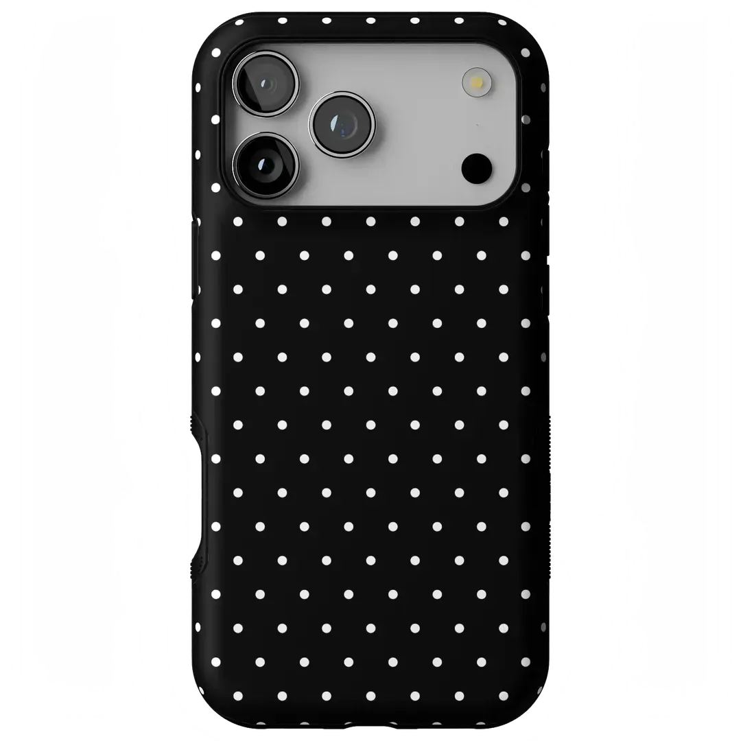 On the Dot | White Polka Dot Case