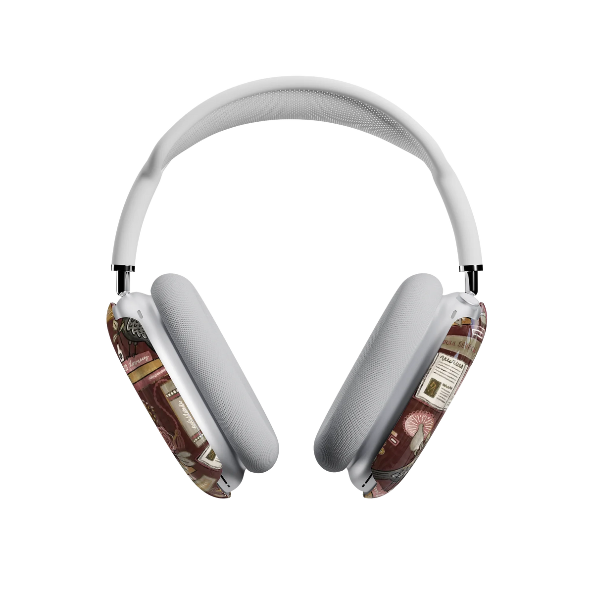 Gothic Noir | Spooky Bookshelf AirPods Max Case