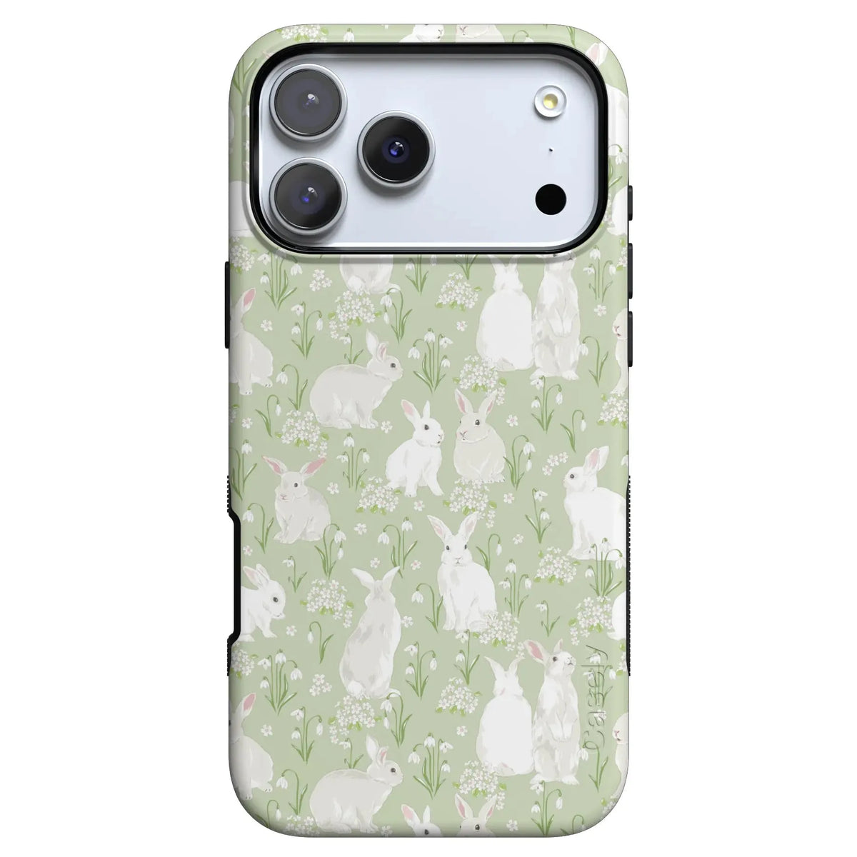 Hop to it | Green Bunny Case