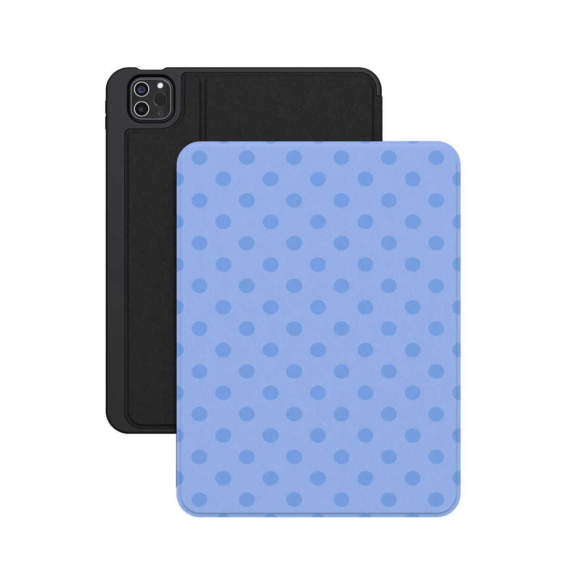 Spotted in SoHo | Periwinkle Polka Dot iPad Case