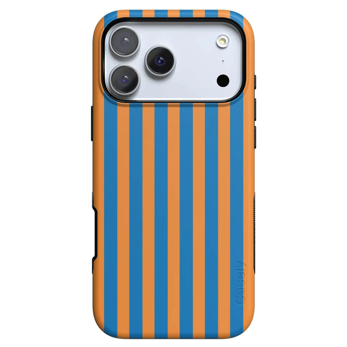 Go New York | Blue & Orange Stripes Case