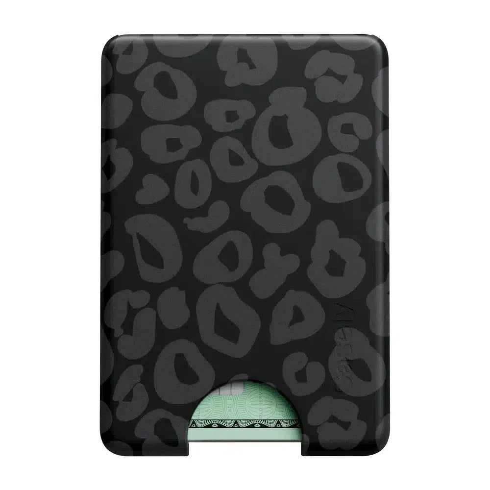 Into the Wild | Black Leopard MagWallet