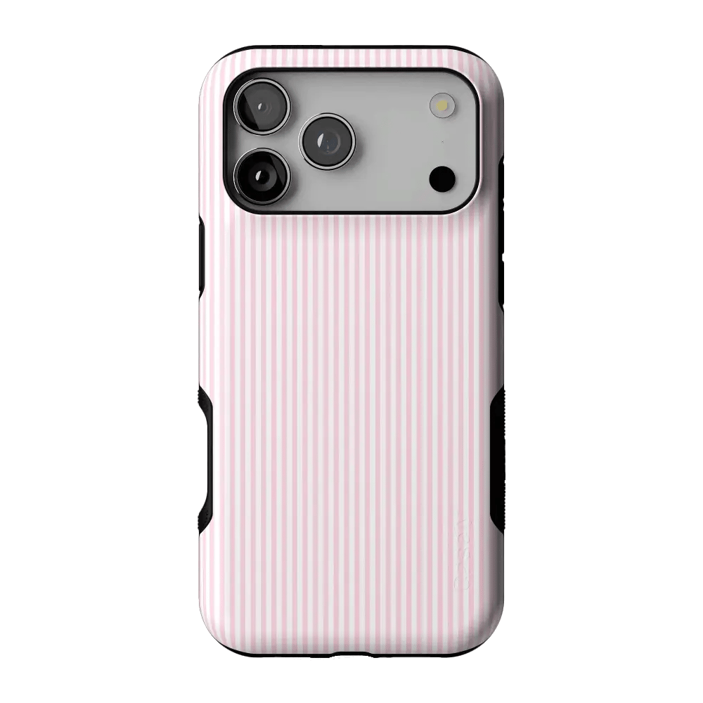 Stripes and the City | Light Pink Pinstripe Case