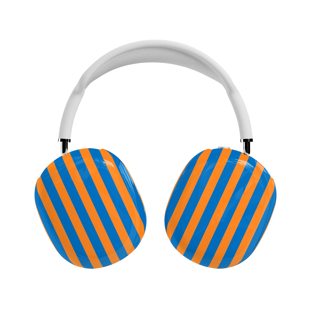 Go New York | Blue & Orange Stripes AirPods Max Case