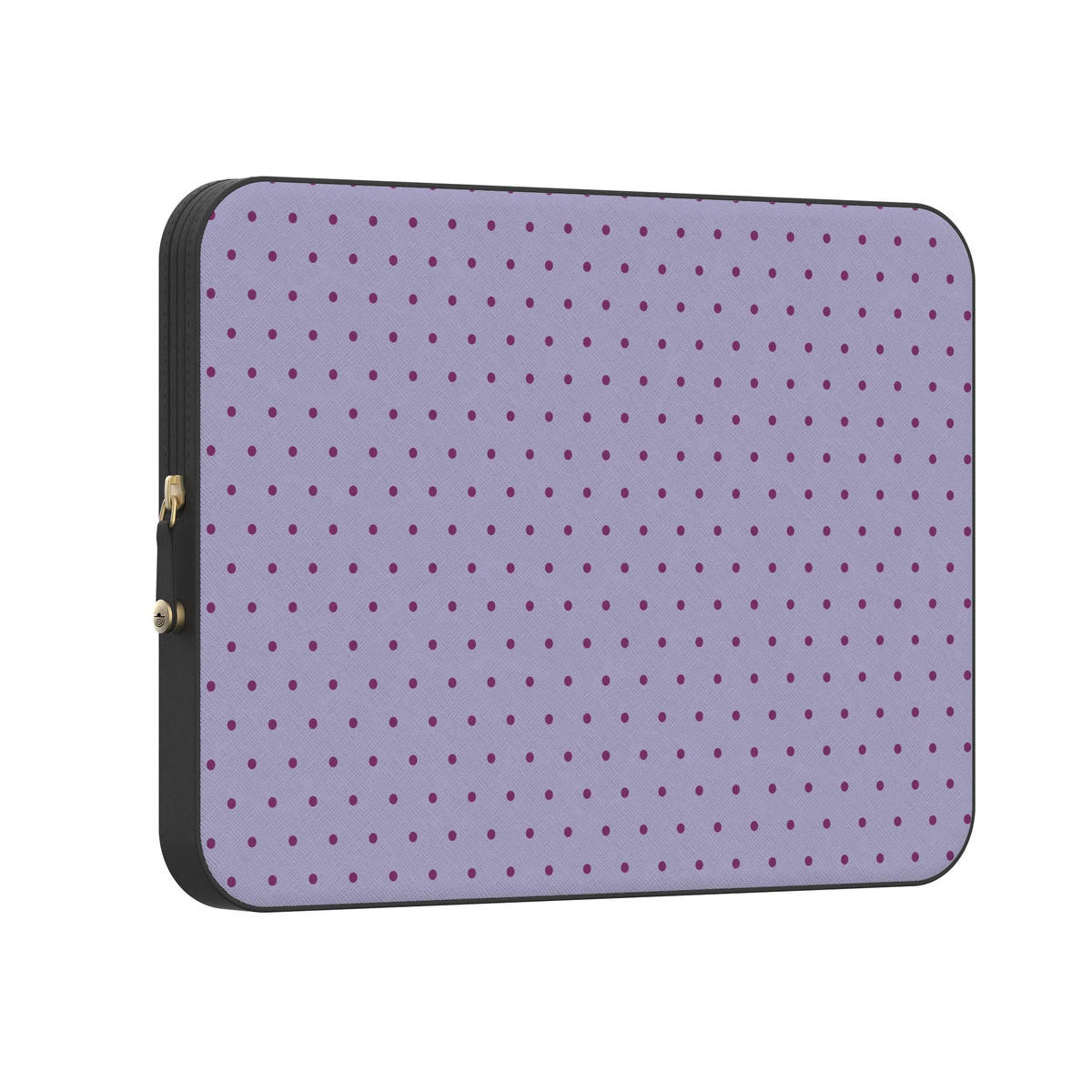 On the Dot | Purple & Plum Polka Dot Laptop Case
