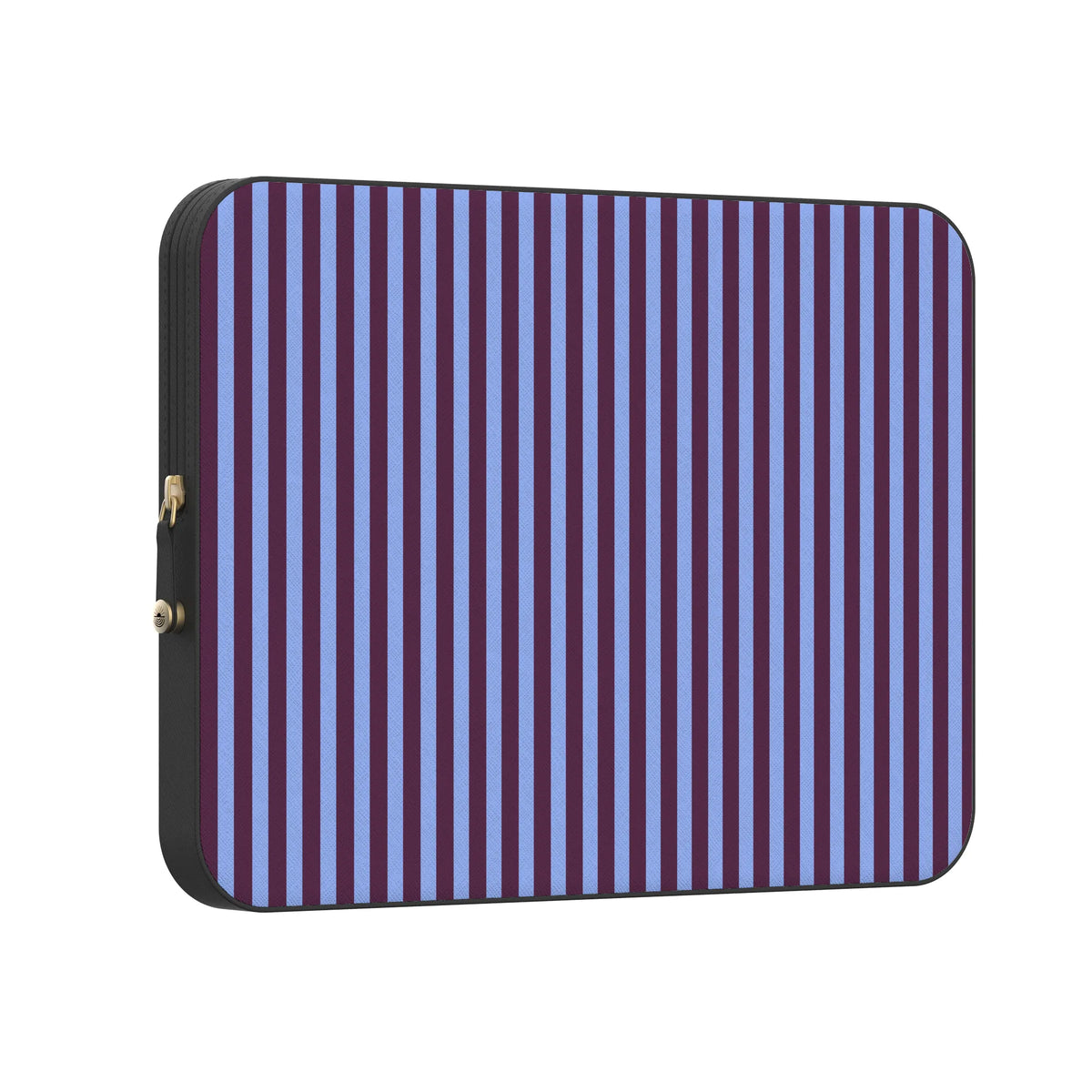 Perfect Stripes | Purple & Blue Stripes Laptop Case