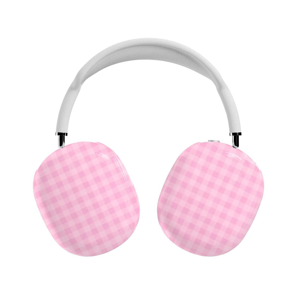 Sweet Jam | Light Pink Gingham AirPods Max Case