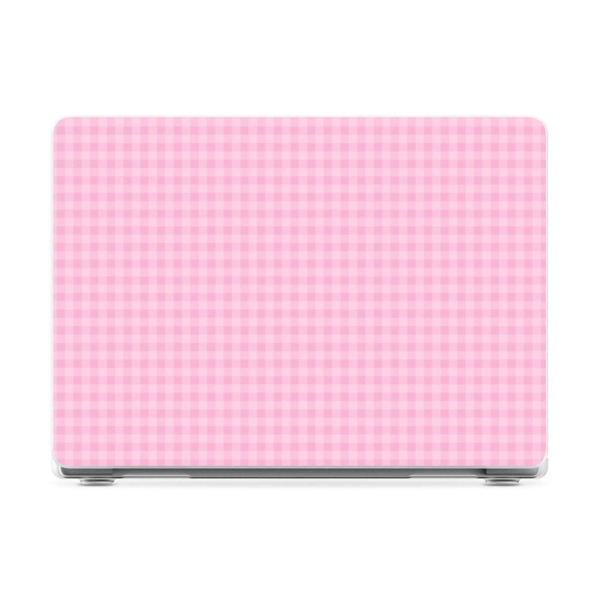 Sweet Jam | Light Pink Gingham Laptop Shell
