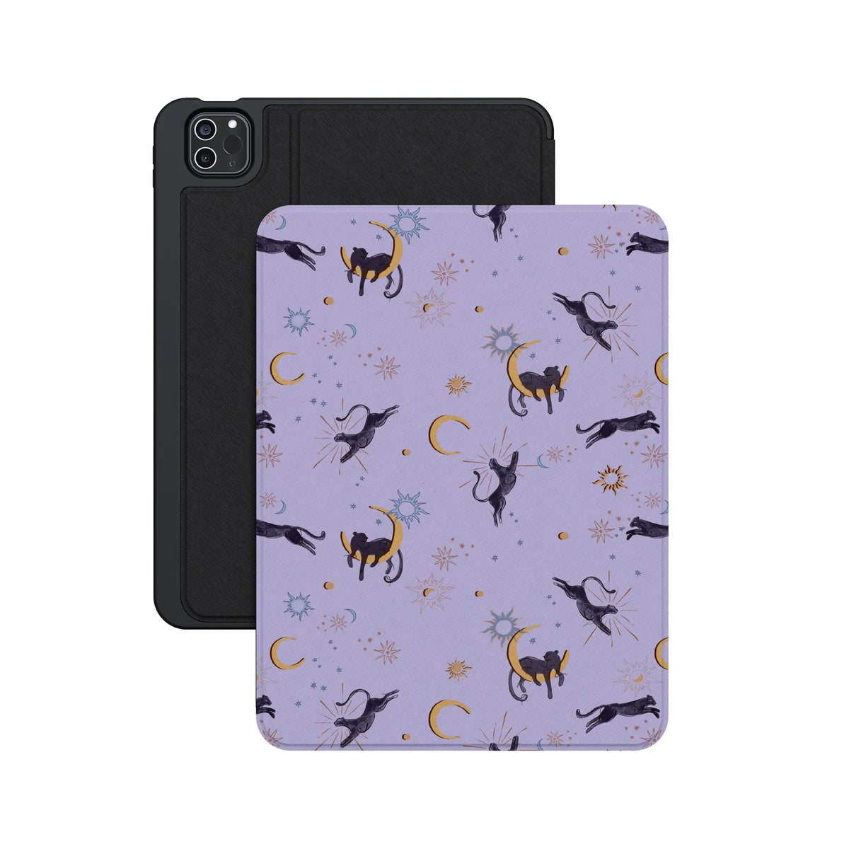 Spellbound | Celestial Black Cat iPad Case