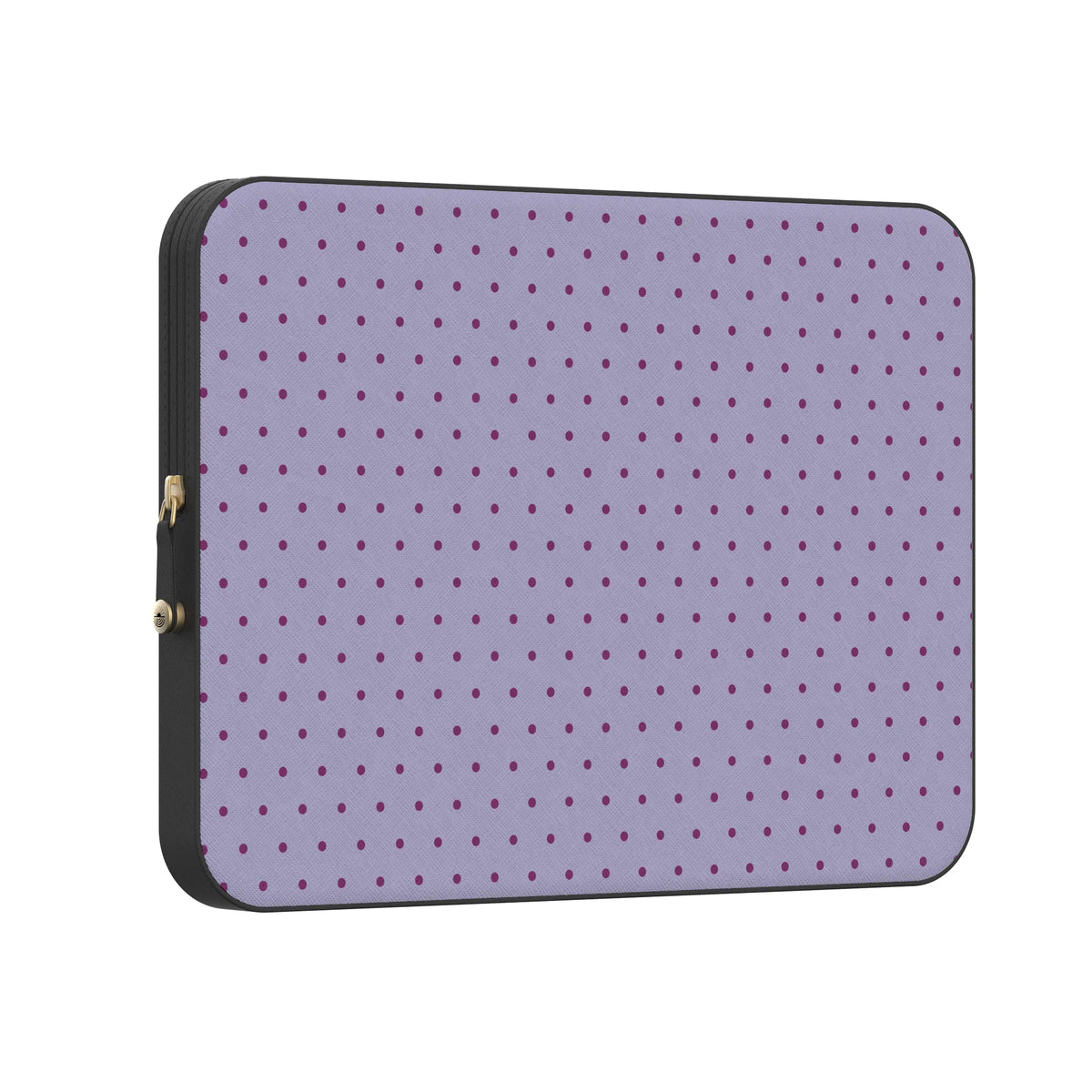On the Dot | Purple & Plum Polka Dot Laptop Case