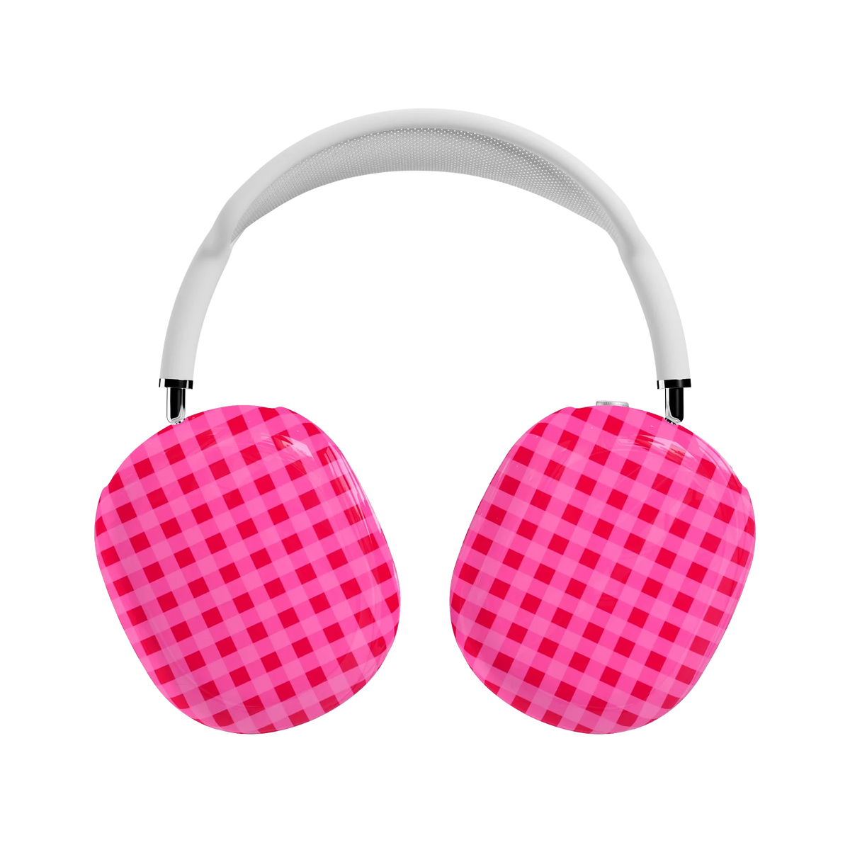 Sweet Jam | Hot Pink Gingham AirPods Max Case