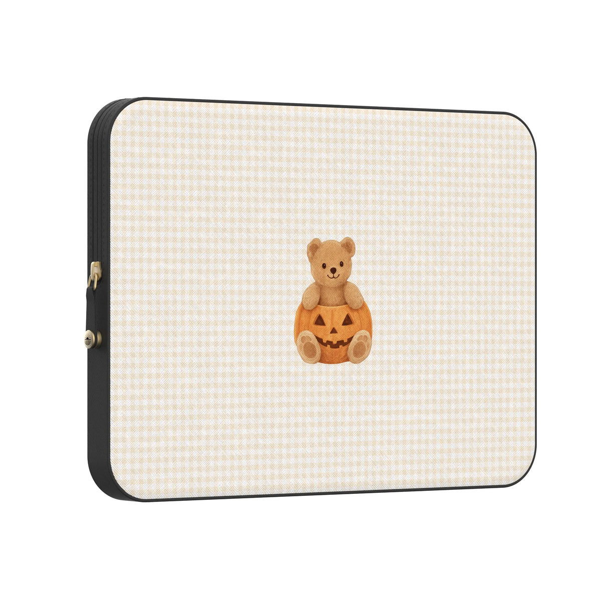 Teddy Boo | Gingham Bear Laptop Case