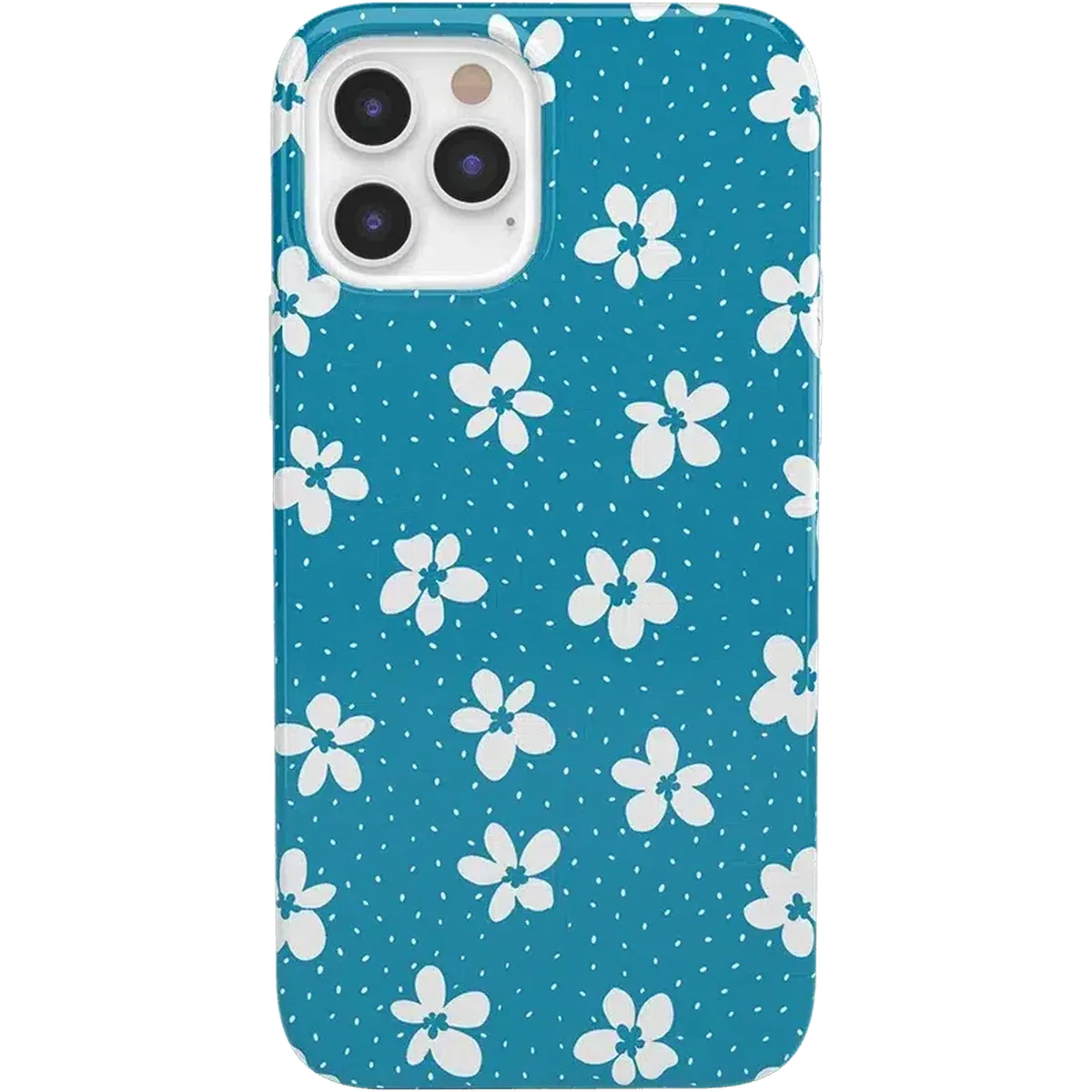 Flower My World | Ocean Blue Floral Case