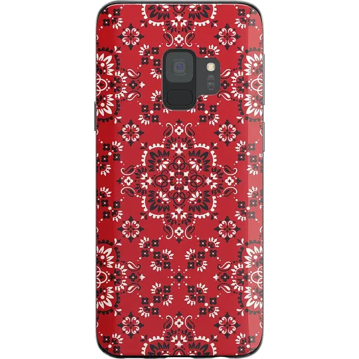 I'm with the Band | Red Bandana Print Samsung Case