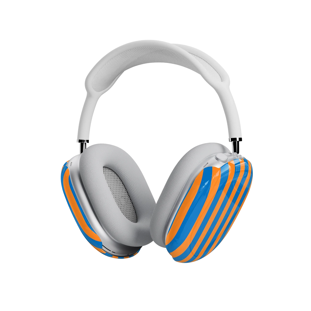 Go New York | Blue & Orange Stripes AirPods Max Case